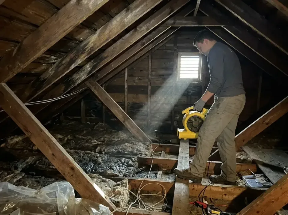 attic-water-damage-drying-proc-007 — frequently asked questions, Emergency Water Extraction & 24/7 Flood Response in Seagovi…